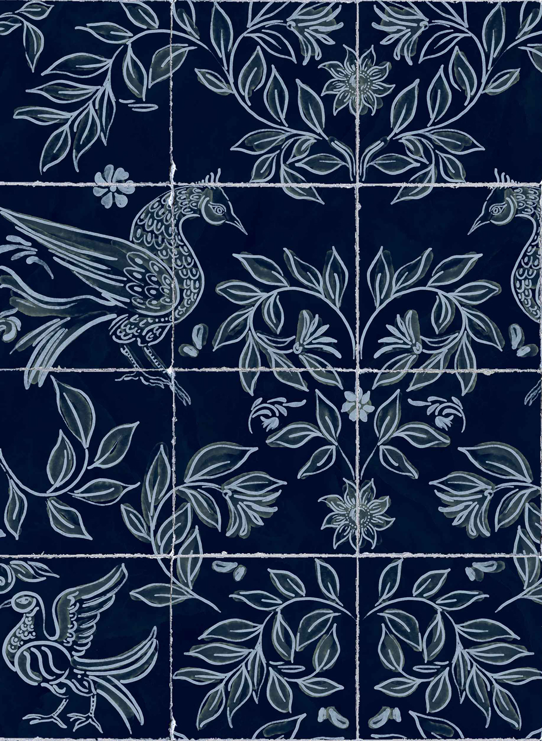 Tapete Ceramica - Navy