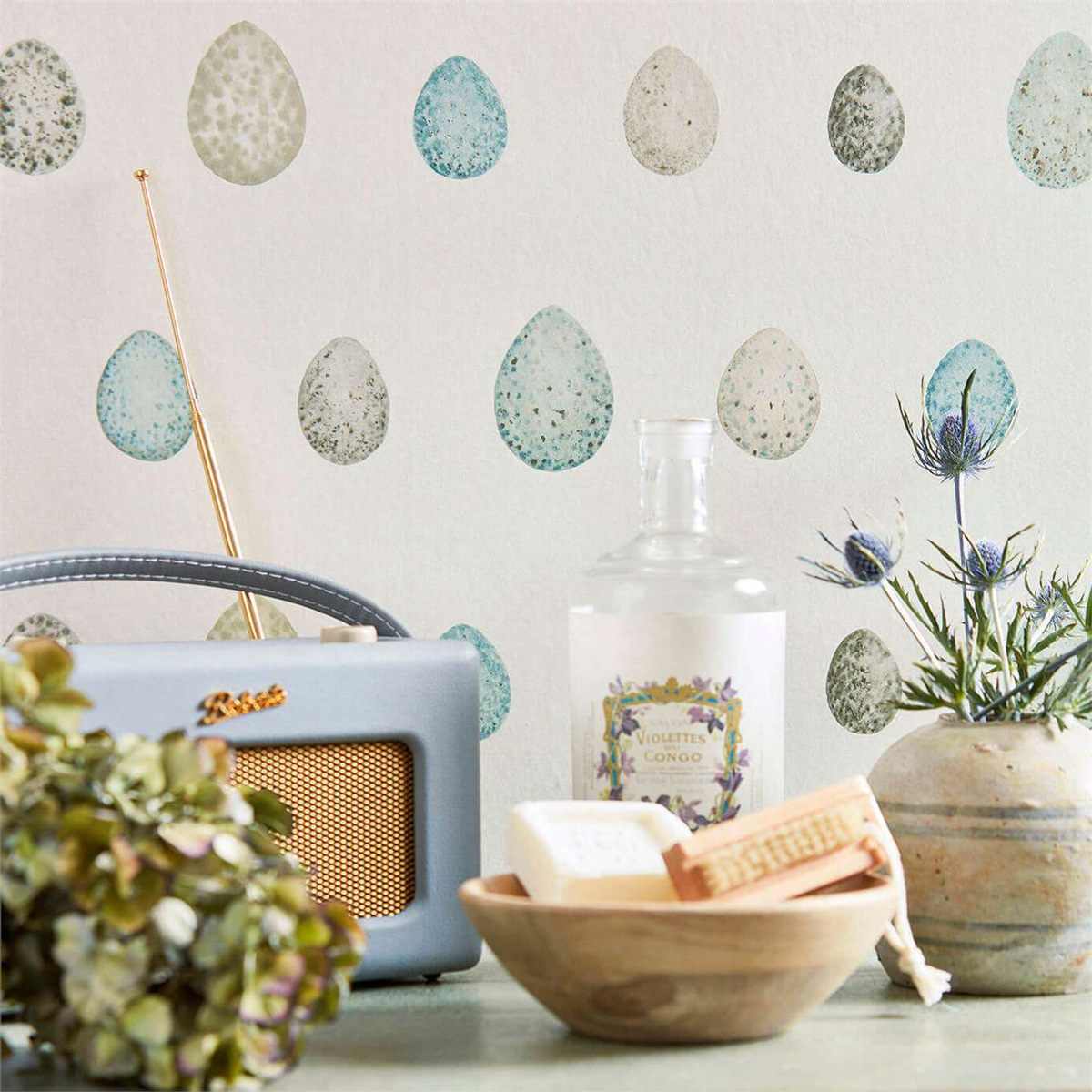 Tapete Nest Egg - Eggshell/ Ivory