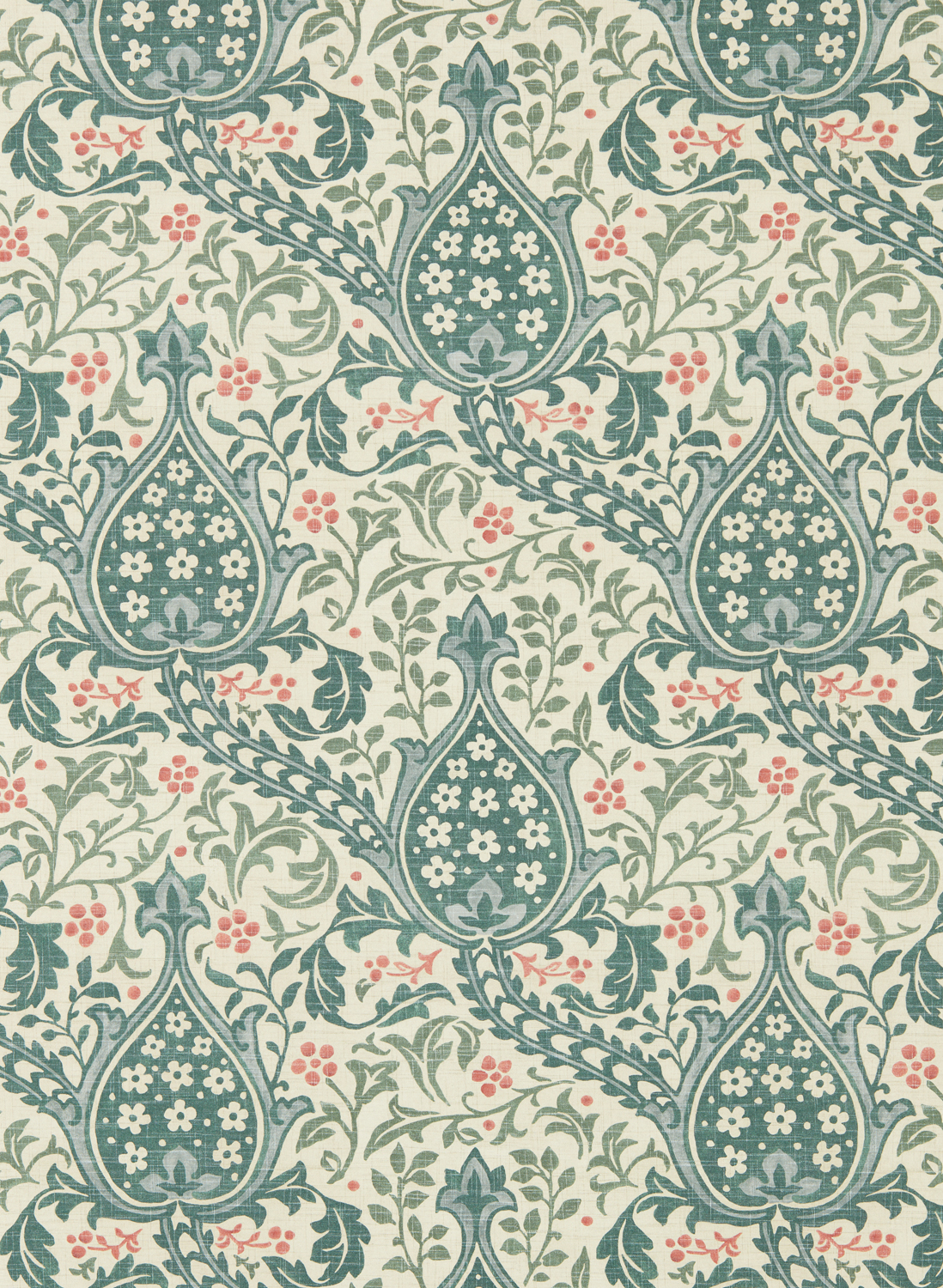Tapete Persian Tulip - Teal