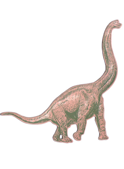 Magnet Diplo Dino - Pink