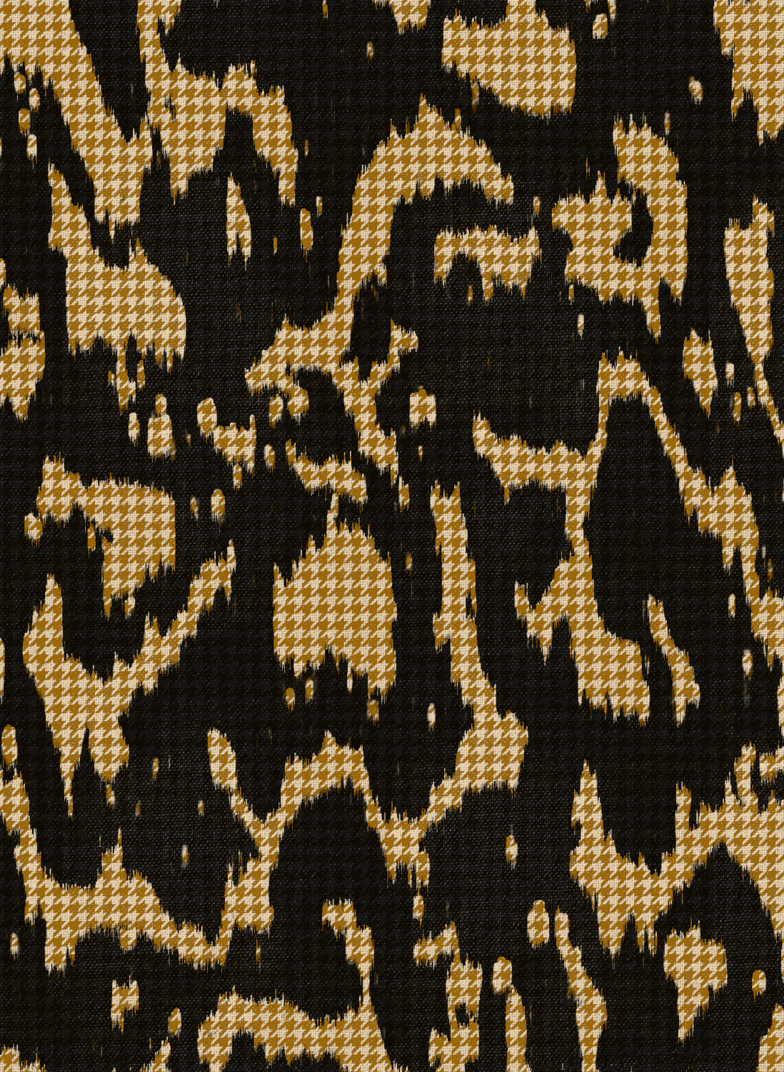 Tapete Moire Screen - Black