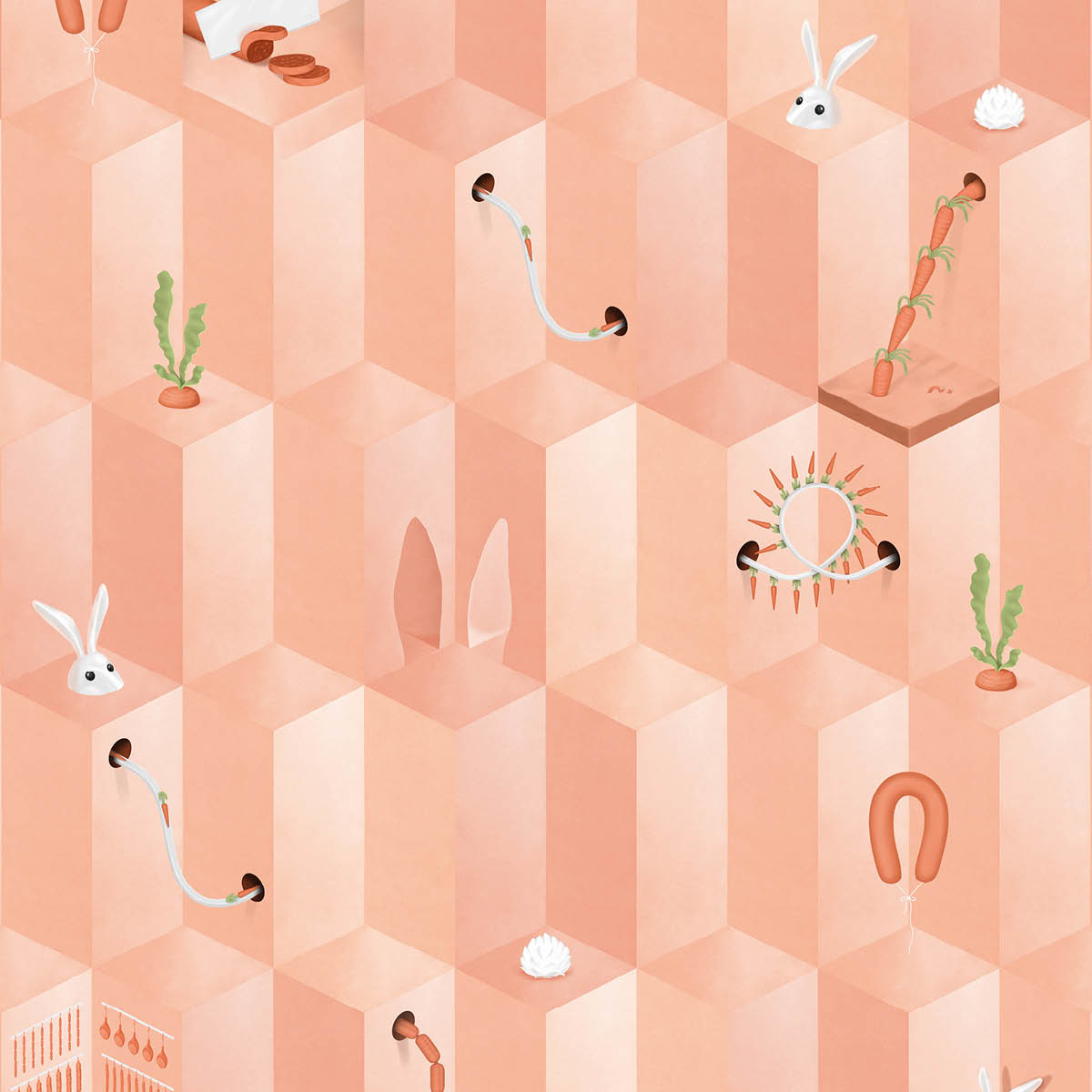 Tapete Pink Carrot - SUZ-01