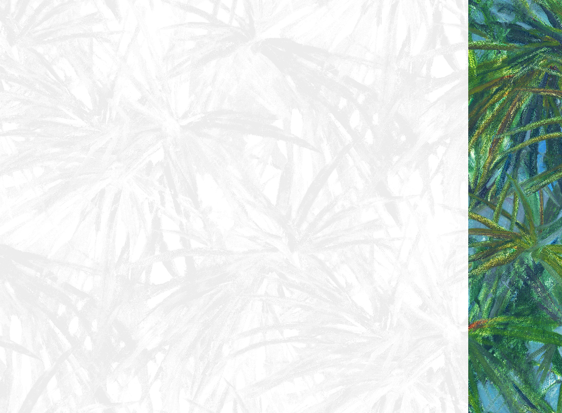 Wandbild Matira - Green Panel 6
