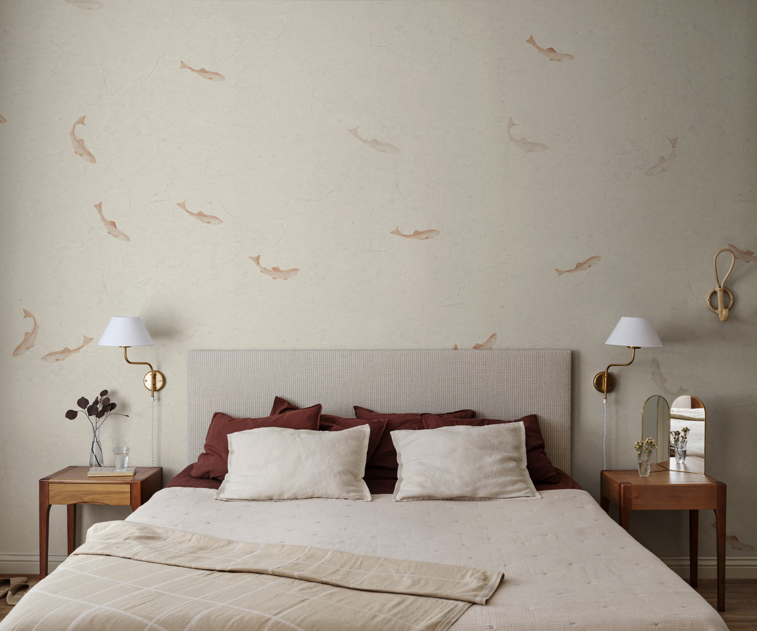 Wandbild Hav - Terracotta