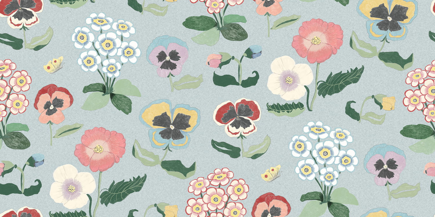 Wandbild Astrid Wilson Posy - 9569W