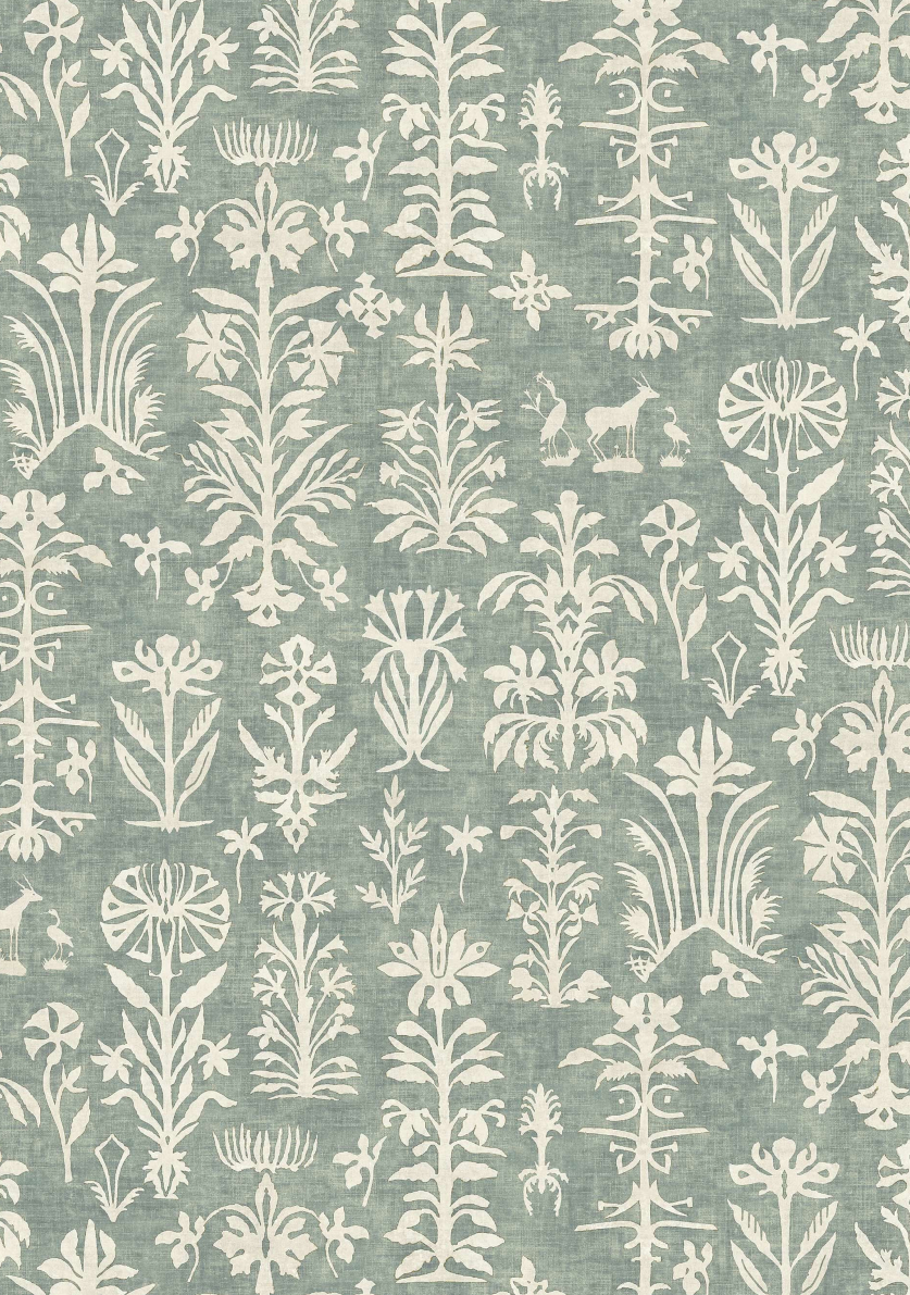 Tapete Papyrus - Eau de Nil