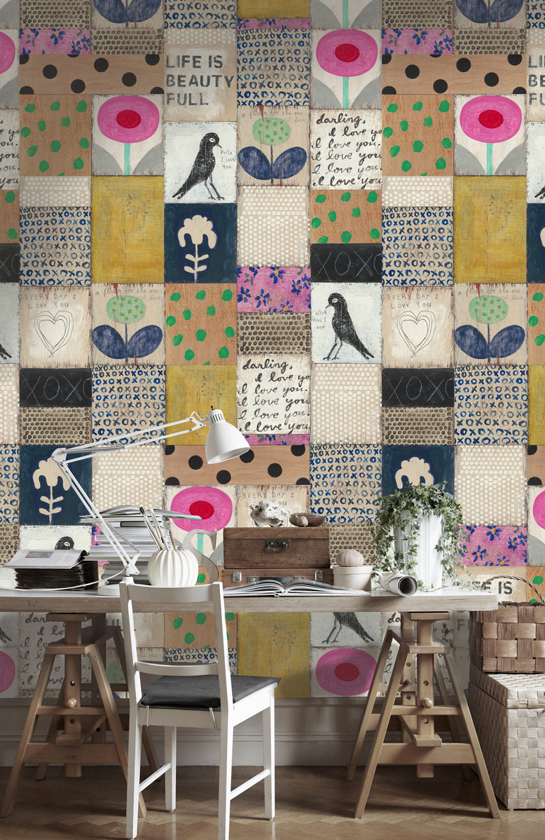 Tapete Collage - WP20282