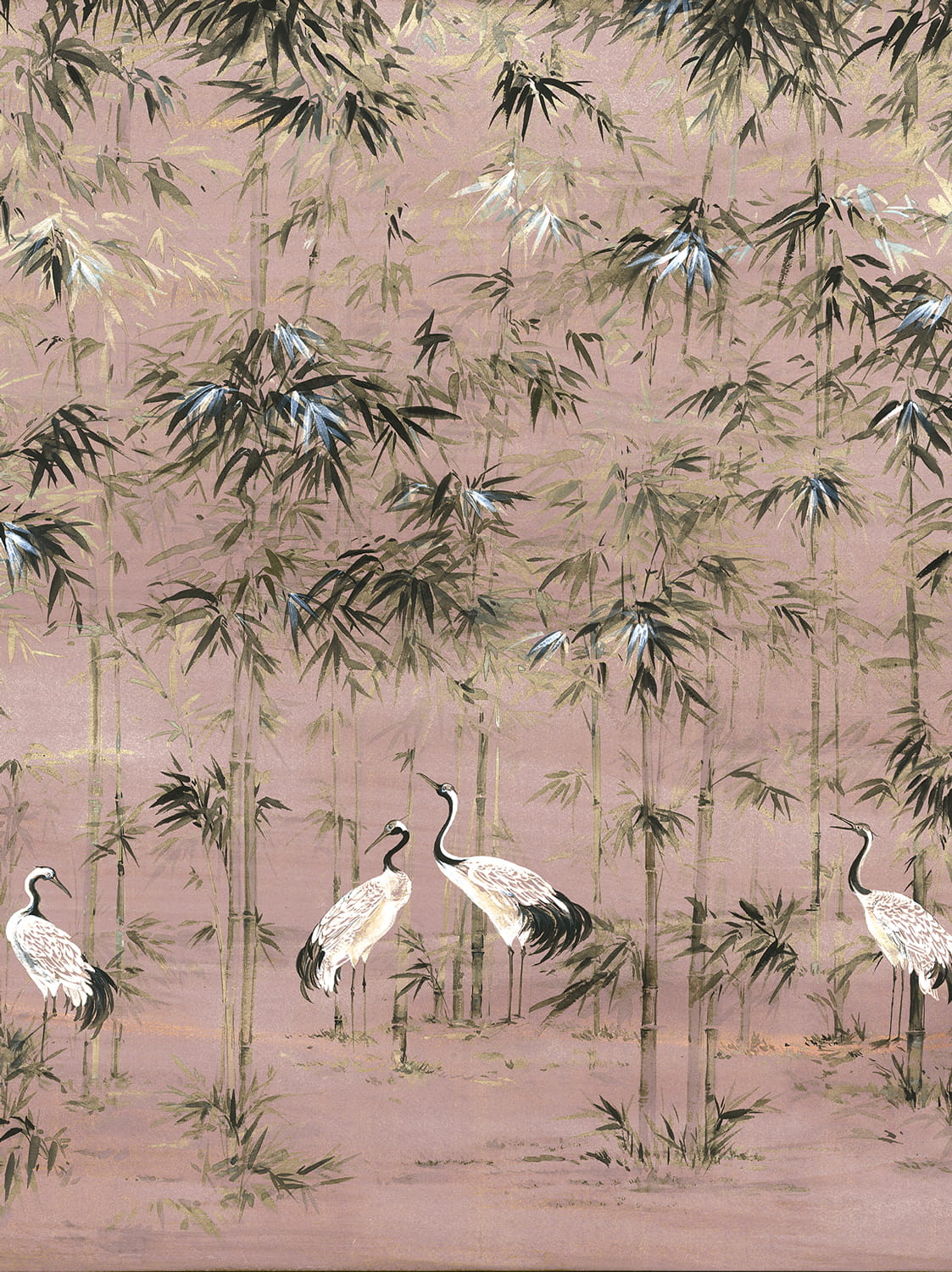 Wandbild Garzas - Rose