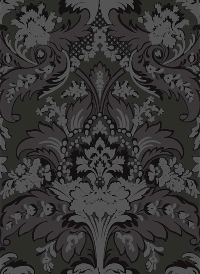 Tapete Aldwych - Black/ Graphite