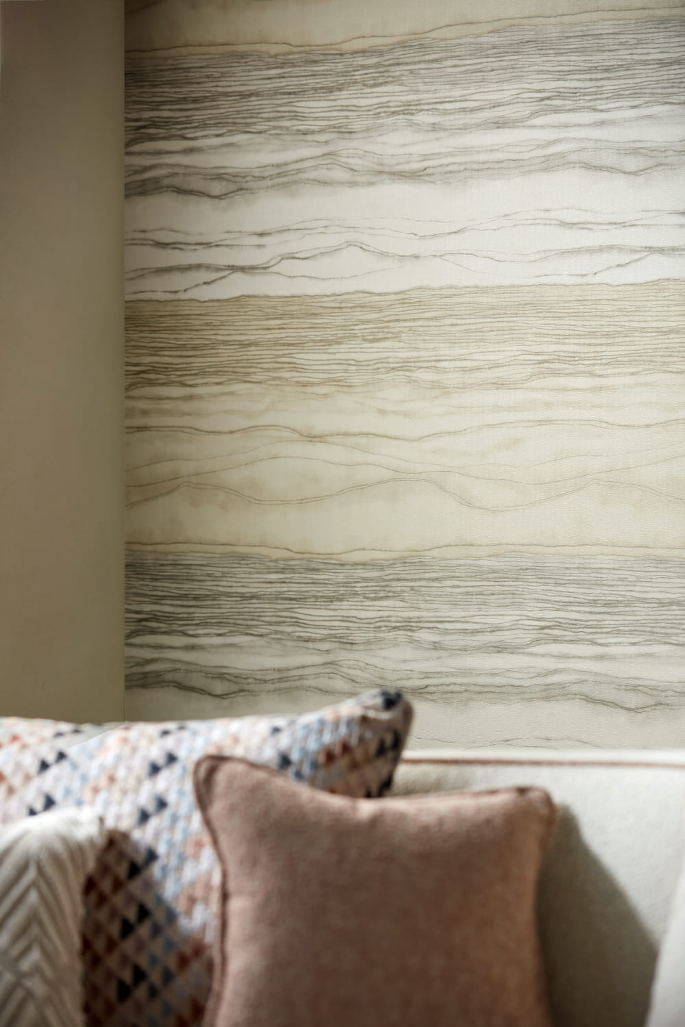 Tapete Metamorphic - Taupe/ Linen