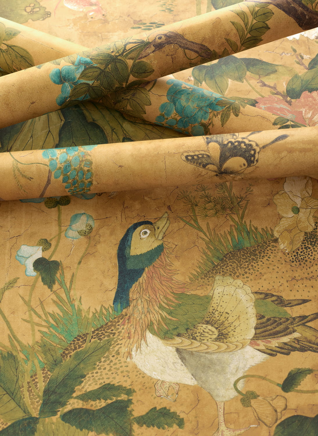 Wandbild Wild Wisteria - Ochre