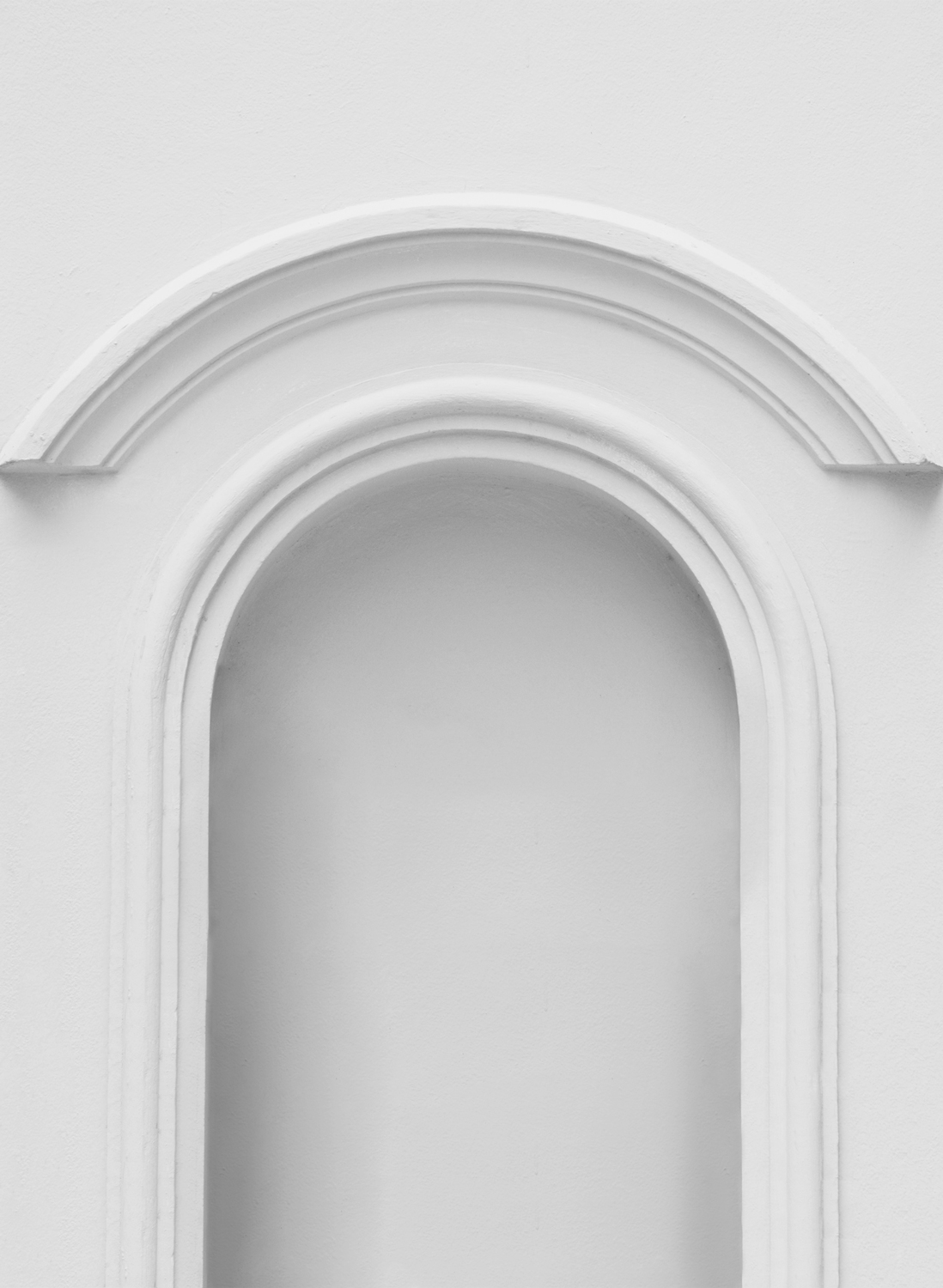 Wandbild Forest Vaults - White
