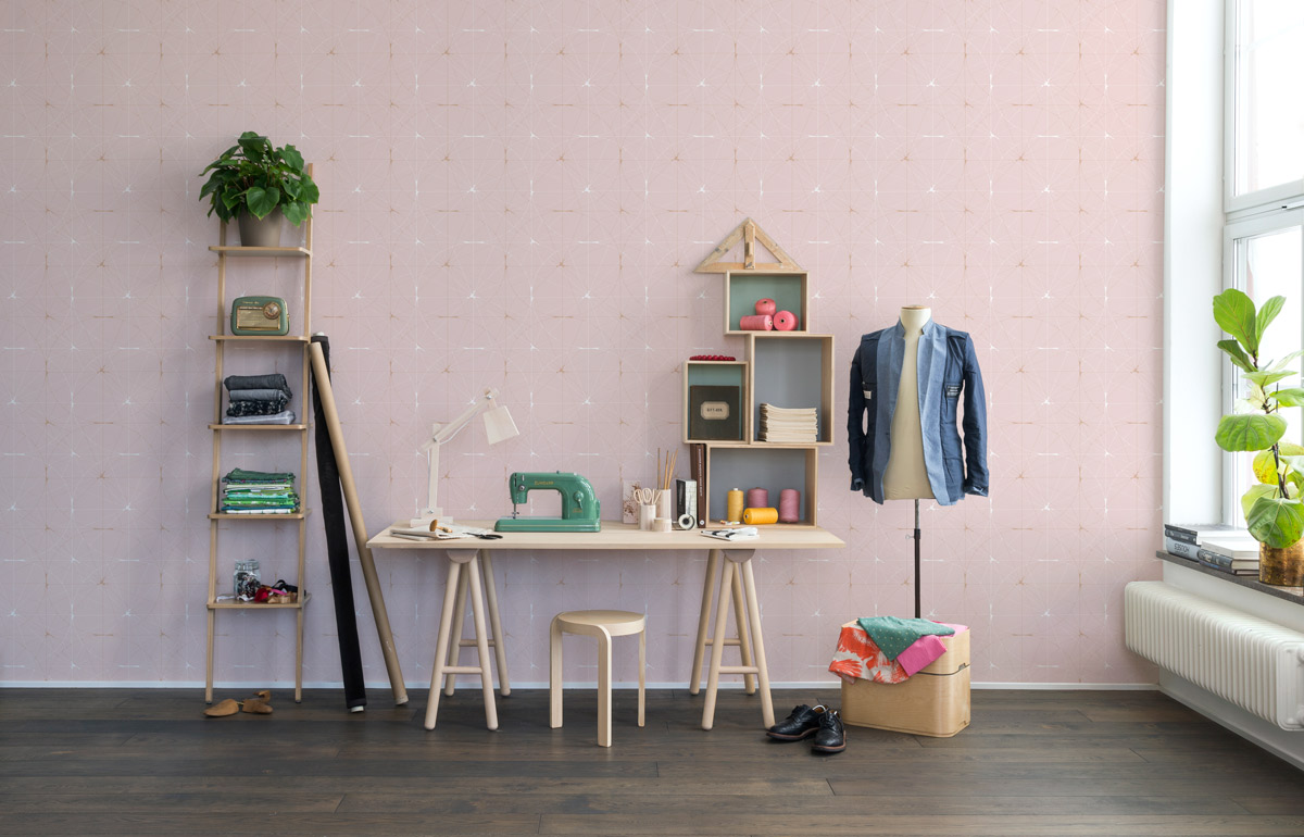 Wandbild Perfect Fit - Powder Pink