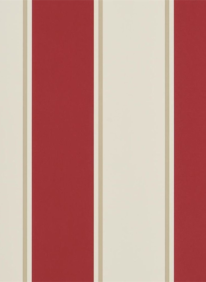 Tapete Mapleton Stripe - Vermilion