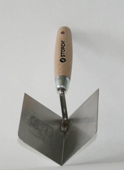 Edelstahl Eckenkelle - innen