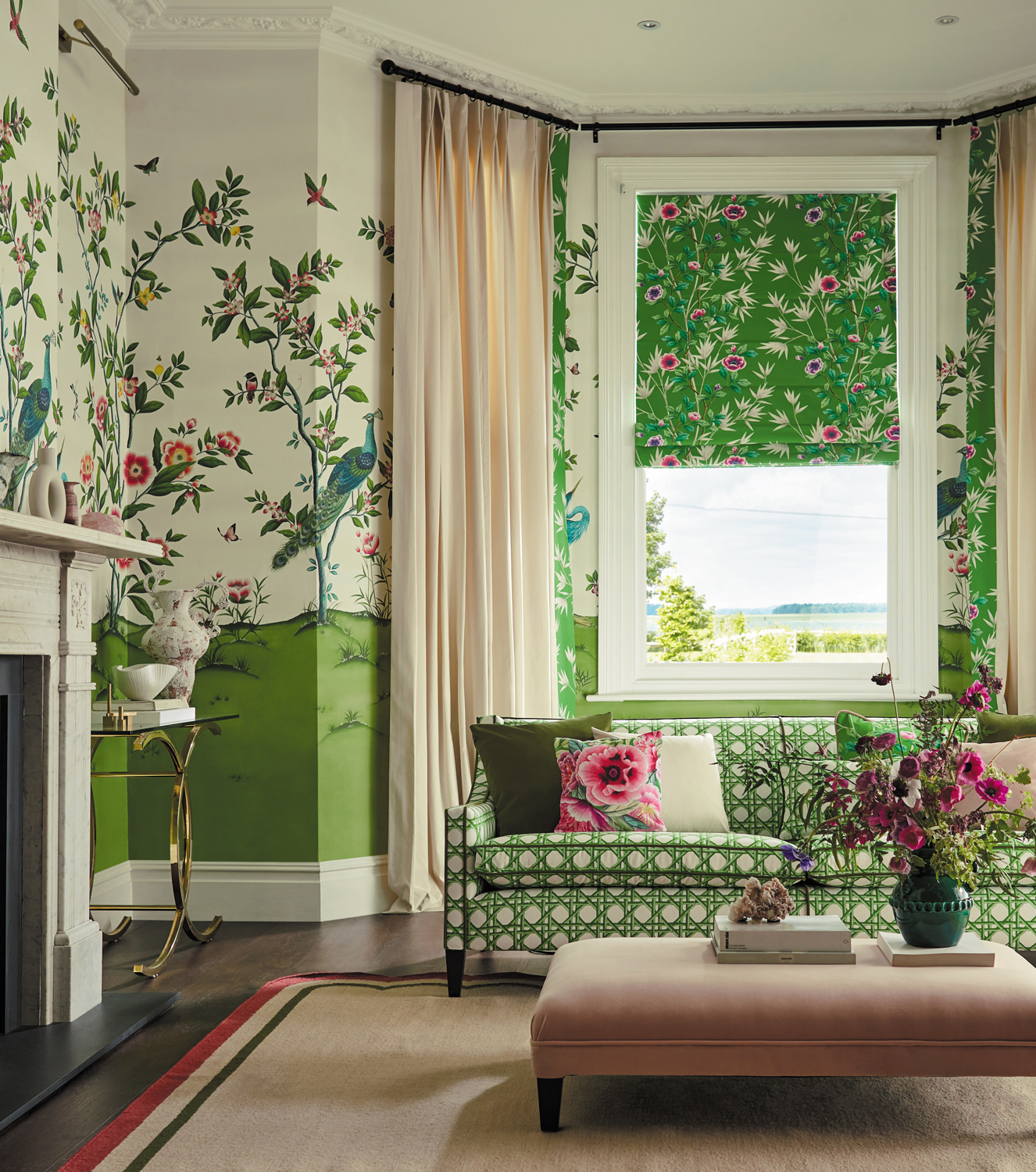 Wandbild Florence - Fig Blossom/ Apple/ Peony