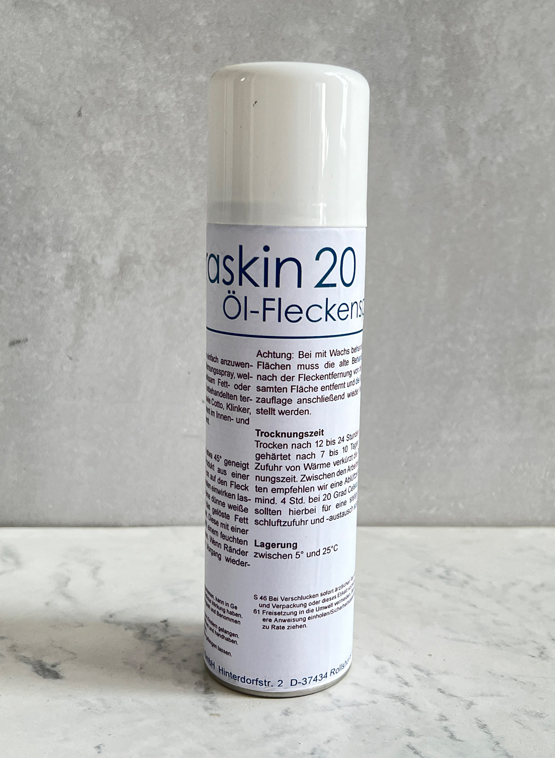 terraSkin 20 Öl-Fleckenspray - 200 ml