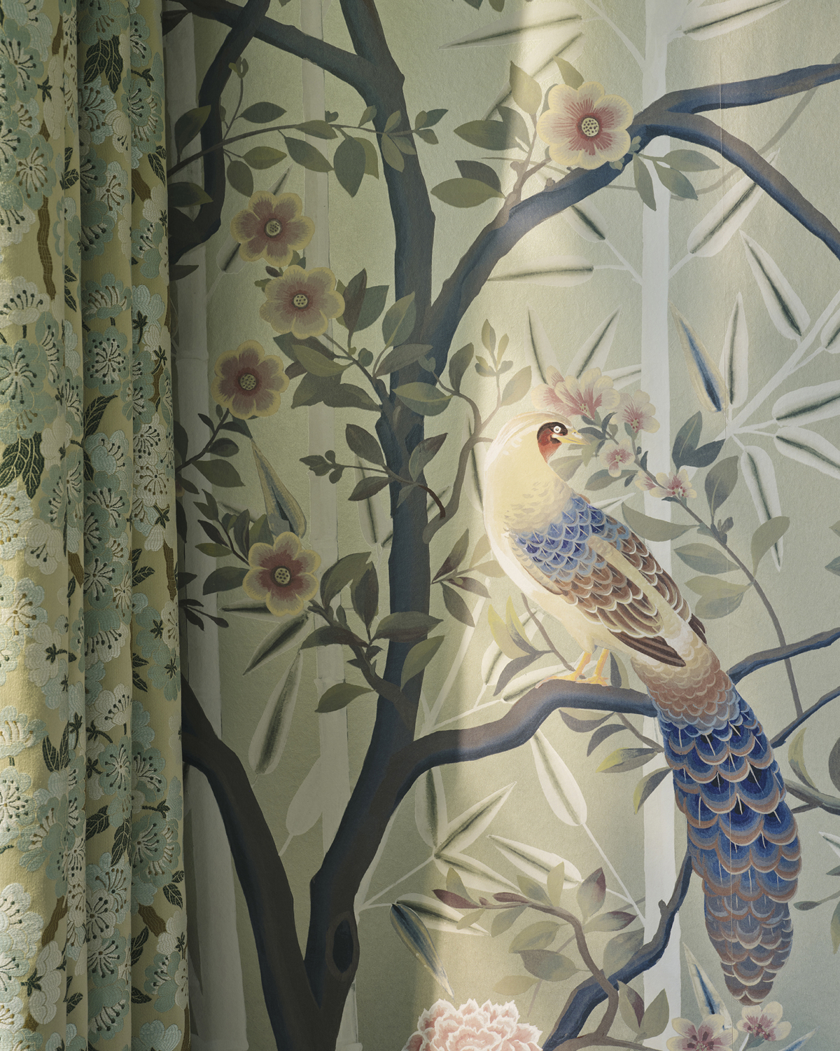 Wandbild La Voliere - Aqua