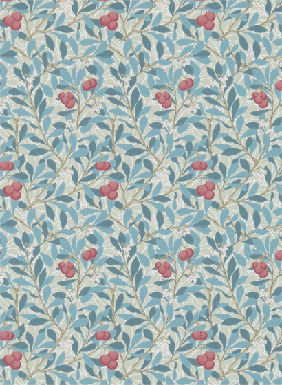 Tapete Arbutus - Woad/ Russet