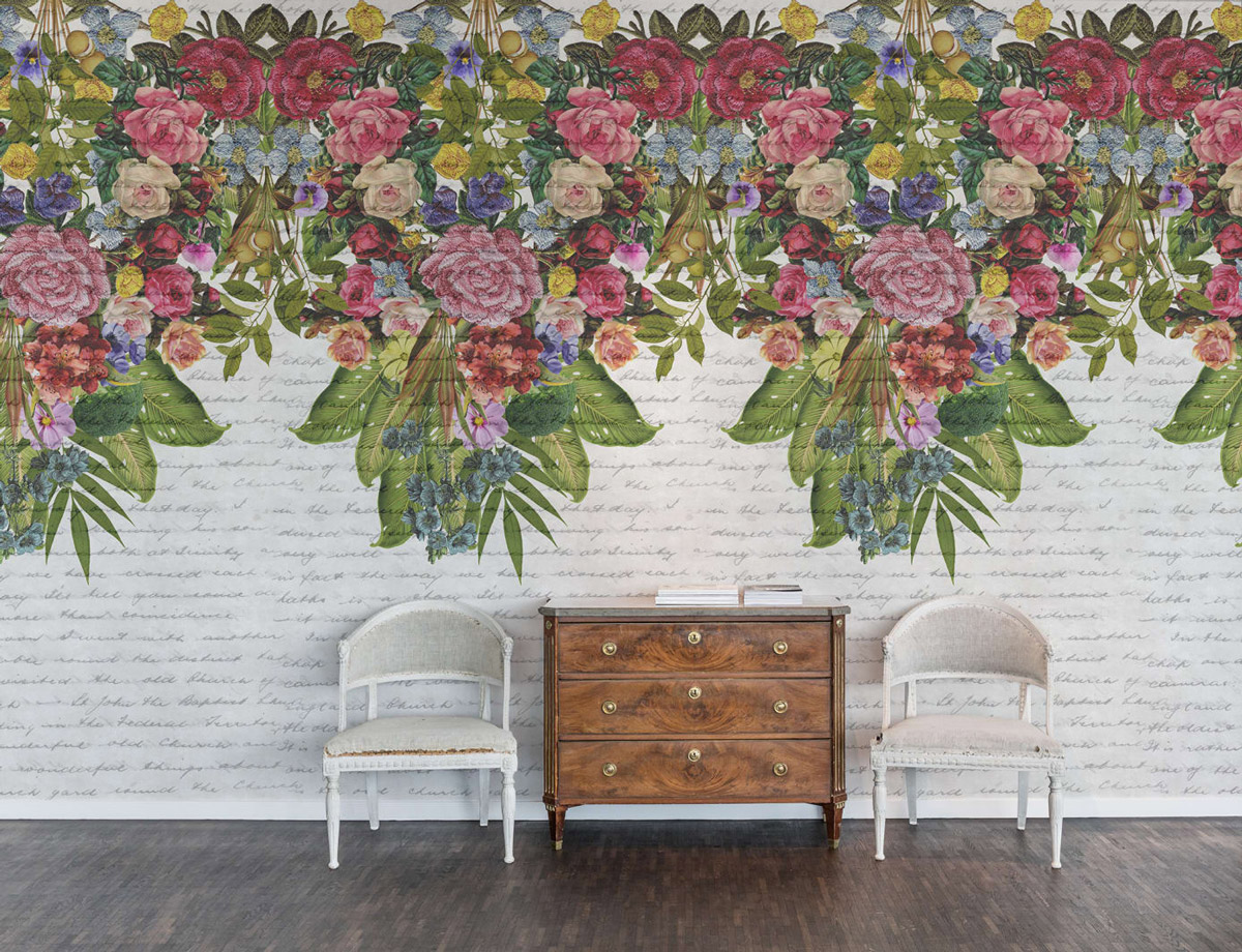 Wandbild Flower Burst - Love Letter