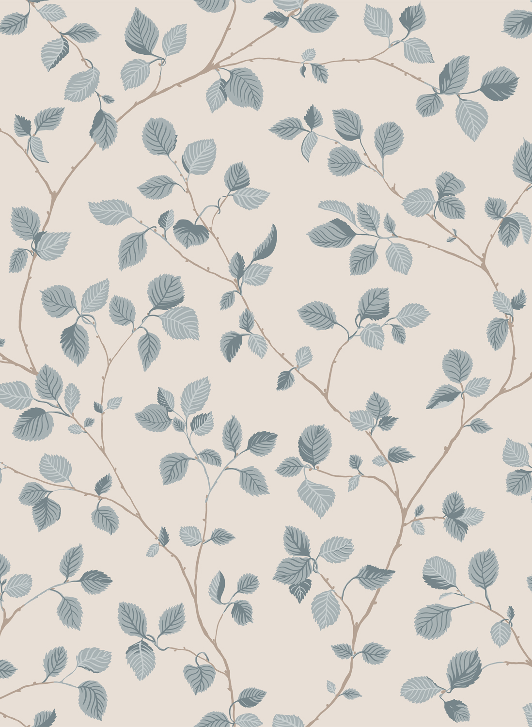 Tapete Bokskog - Misty Blue