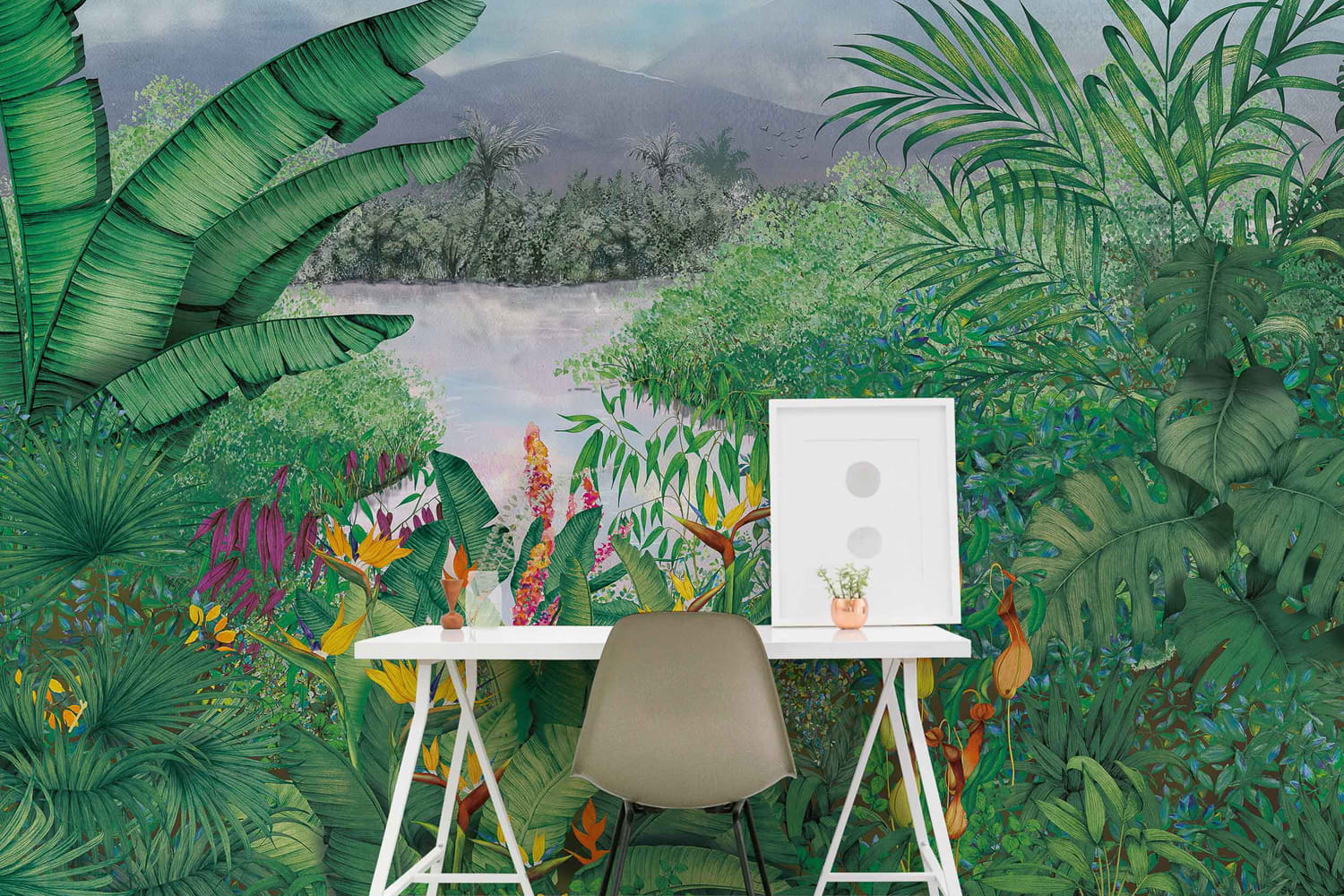 Wandbild Neo-Colonial - Multi