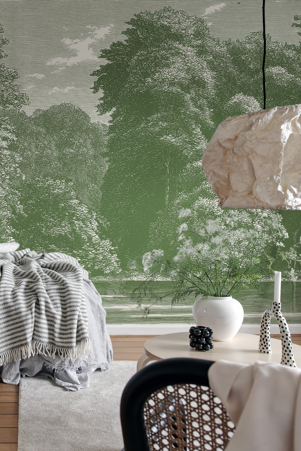Wandbild Spring Season - green