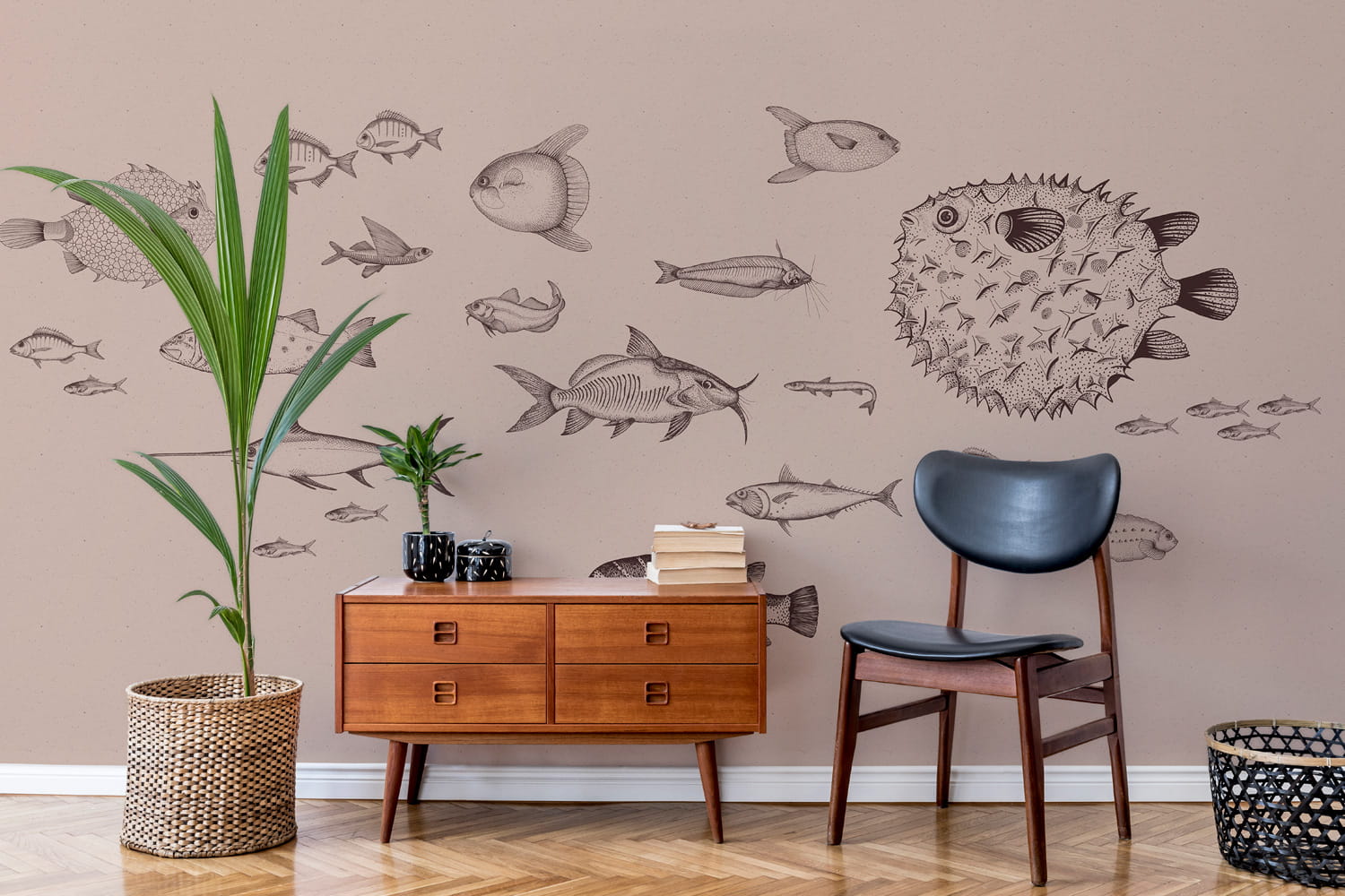 Wandbild Sea Current - Nude