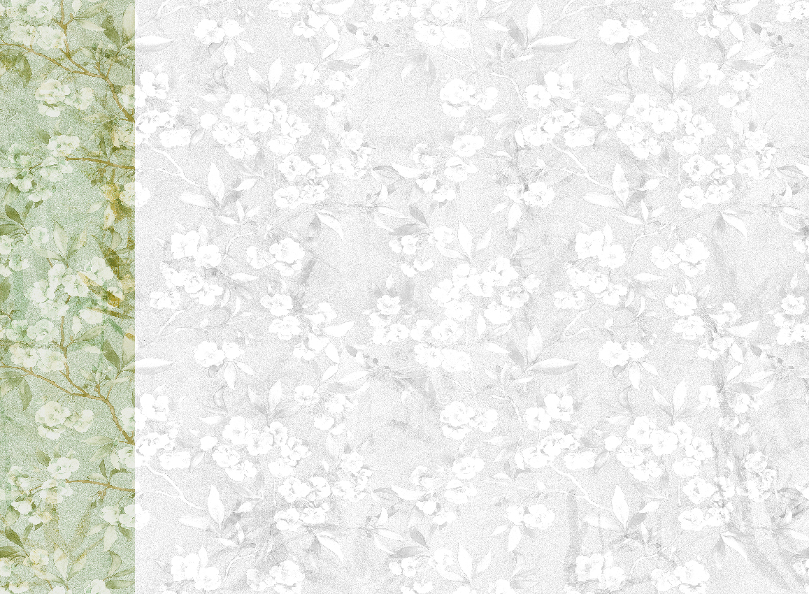 Wandbild Momo - Green Panel 1