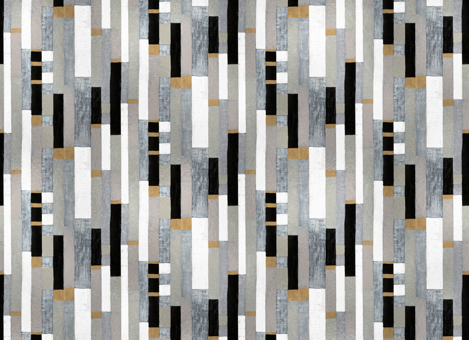 Wandbild Klimt - Silver