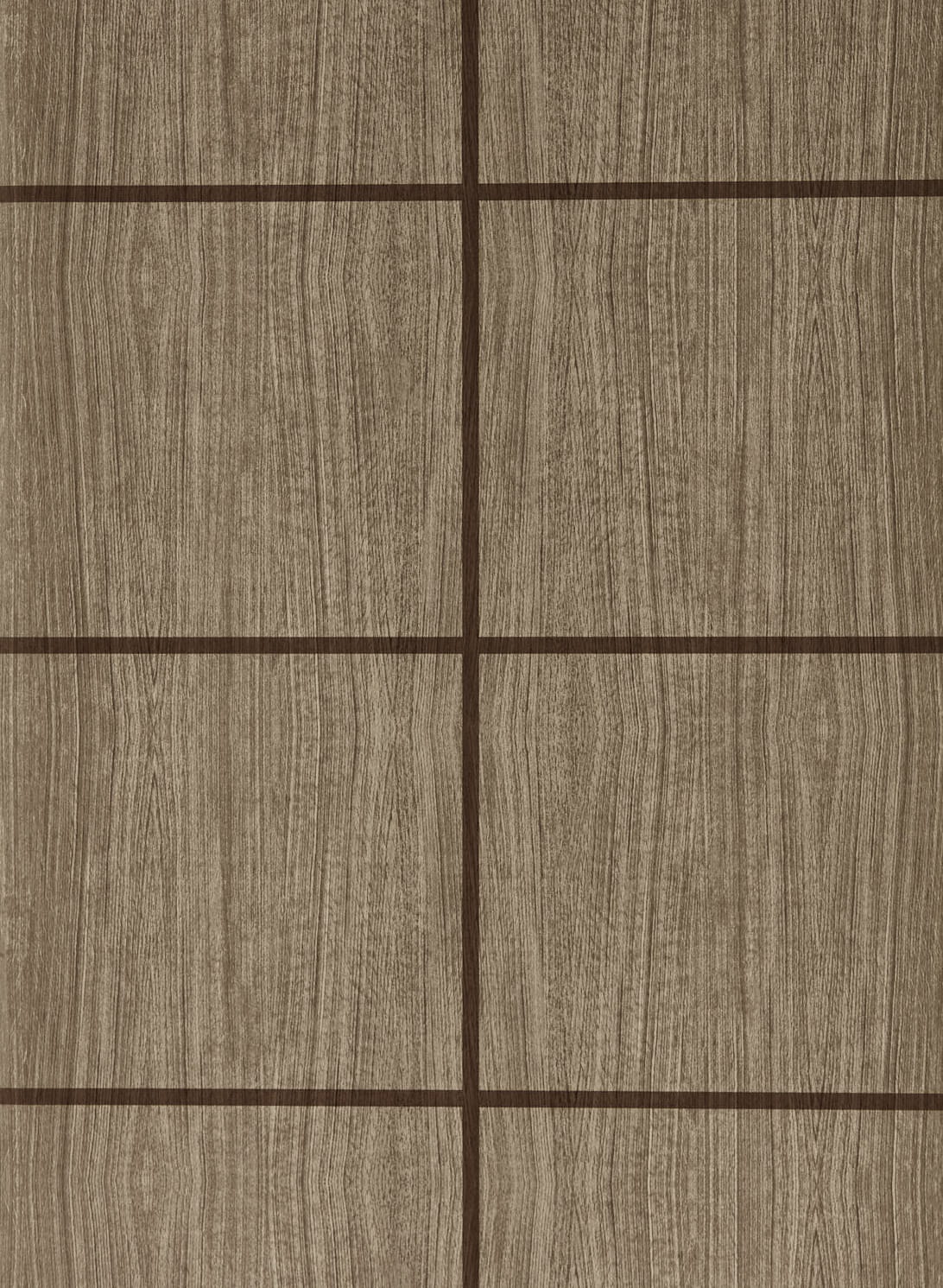 Tapete Wood Blocks - Walnut/ Gloss
