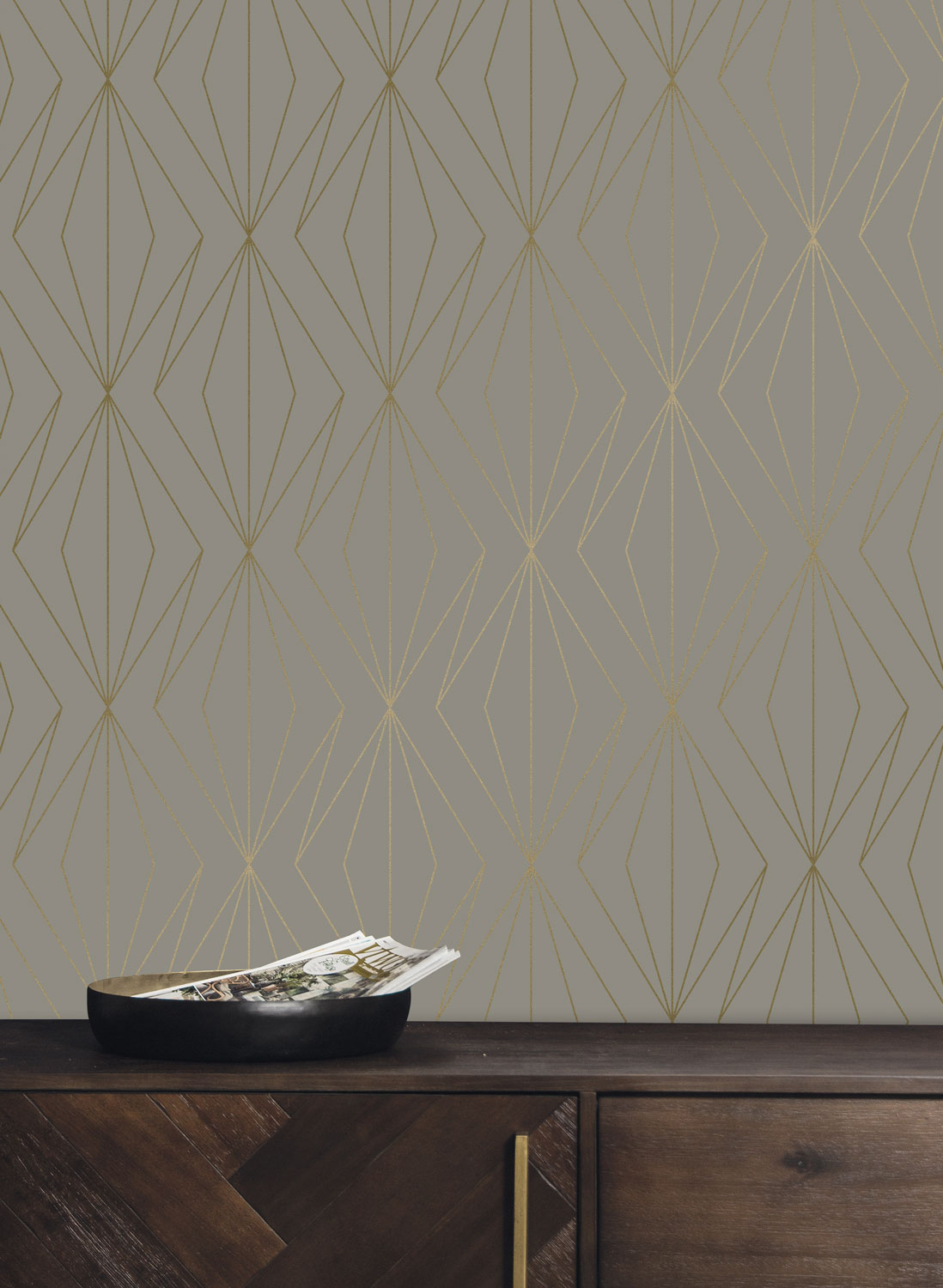 Tapete Golden Lines 4