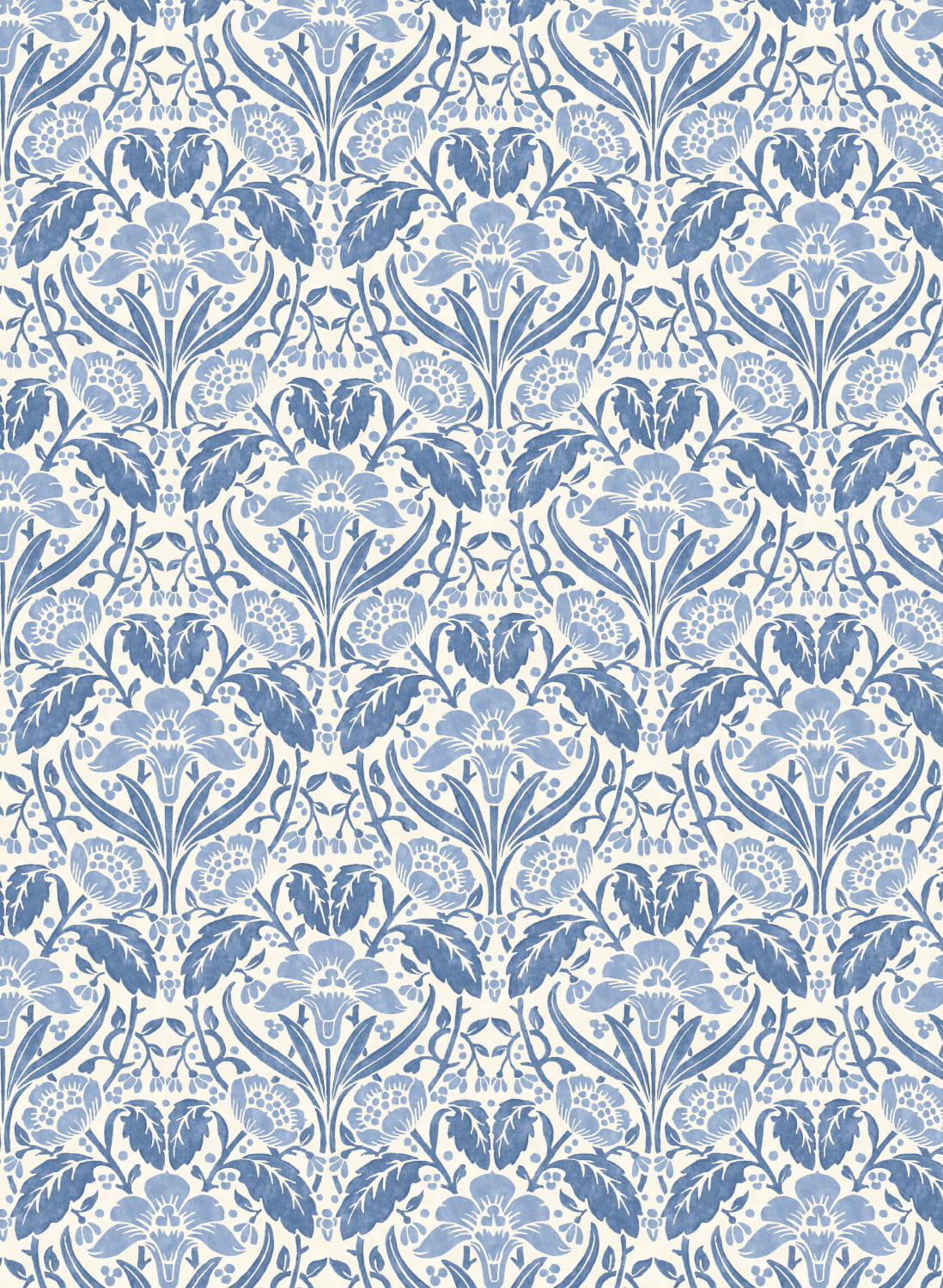 Tapete Iris Meadow - Blue