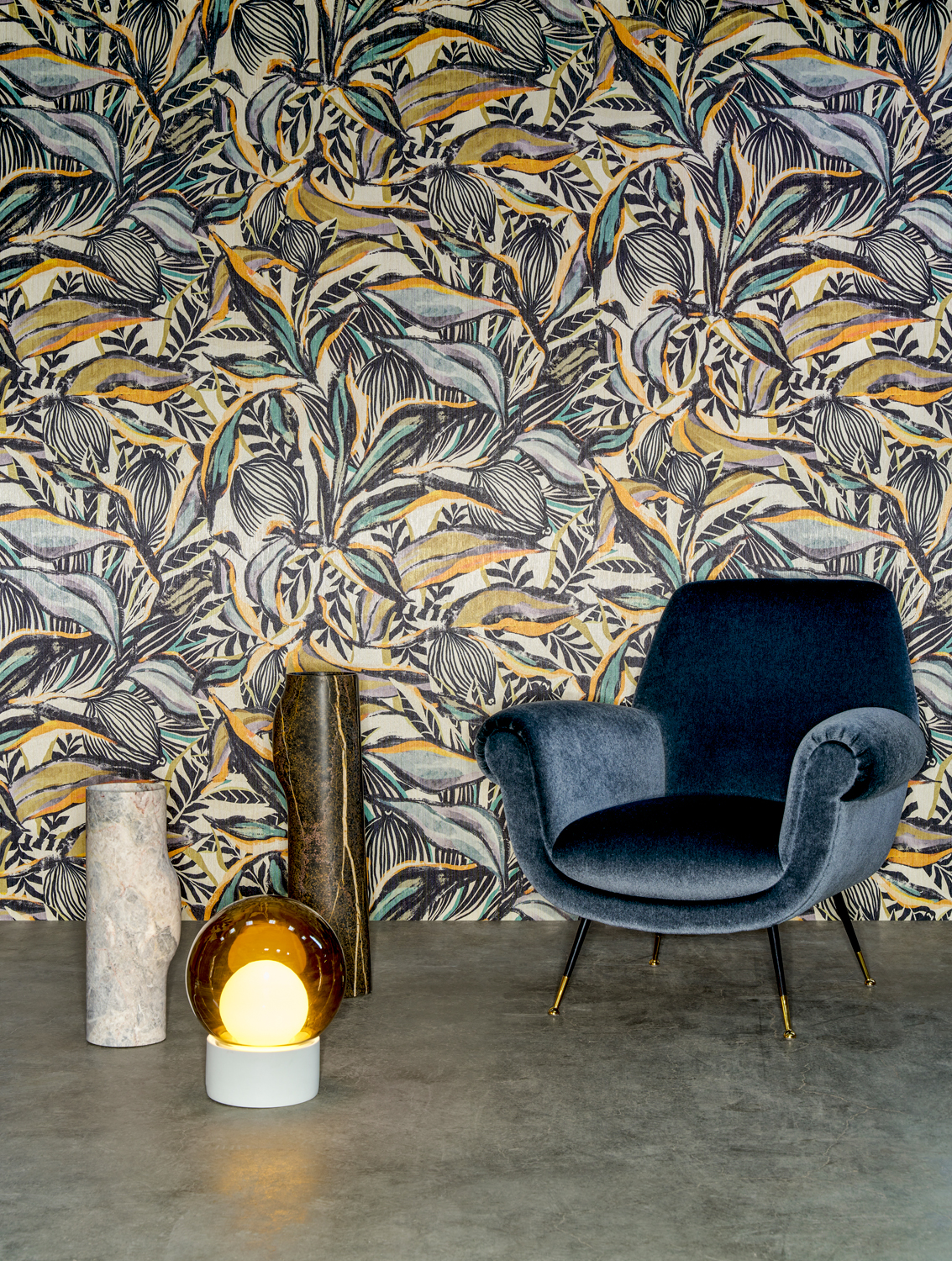 Tapete Flor Imaginaria - Pheasant