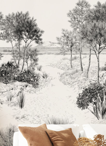 Wandbild Dune Gris