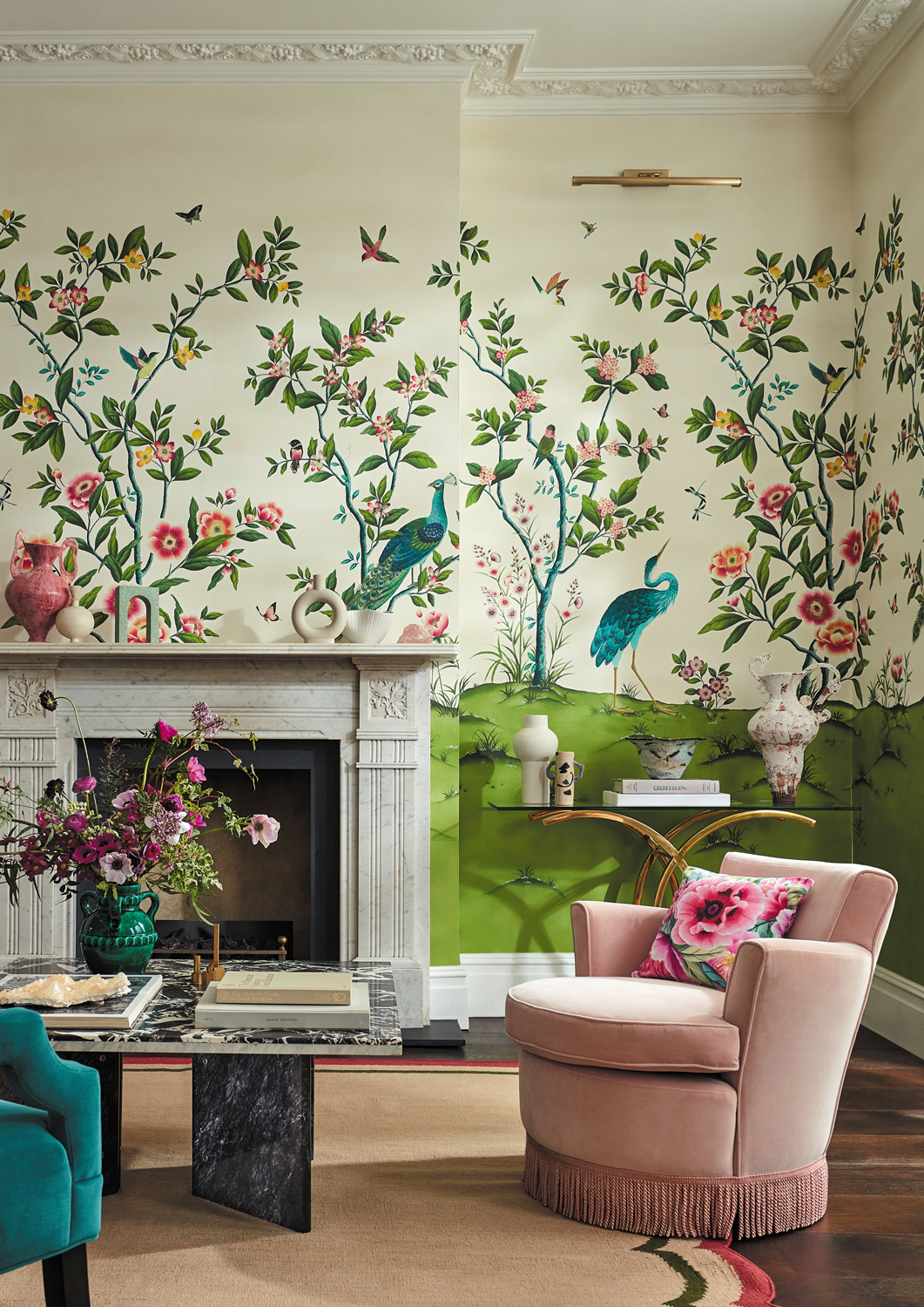Wandbild Florence - Fig Blossom/ Apple/ Peony