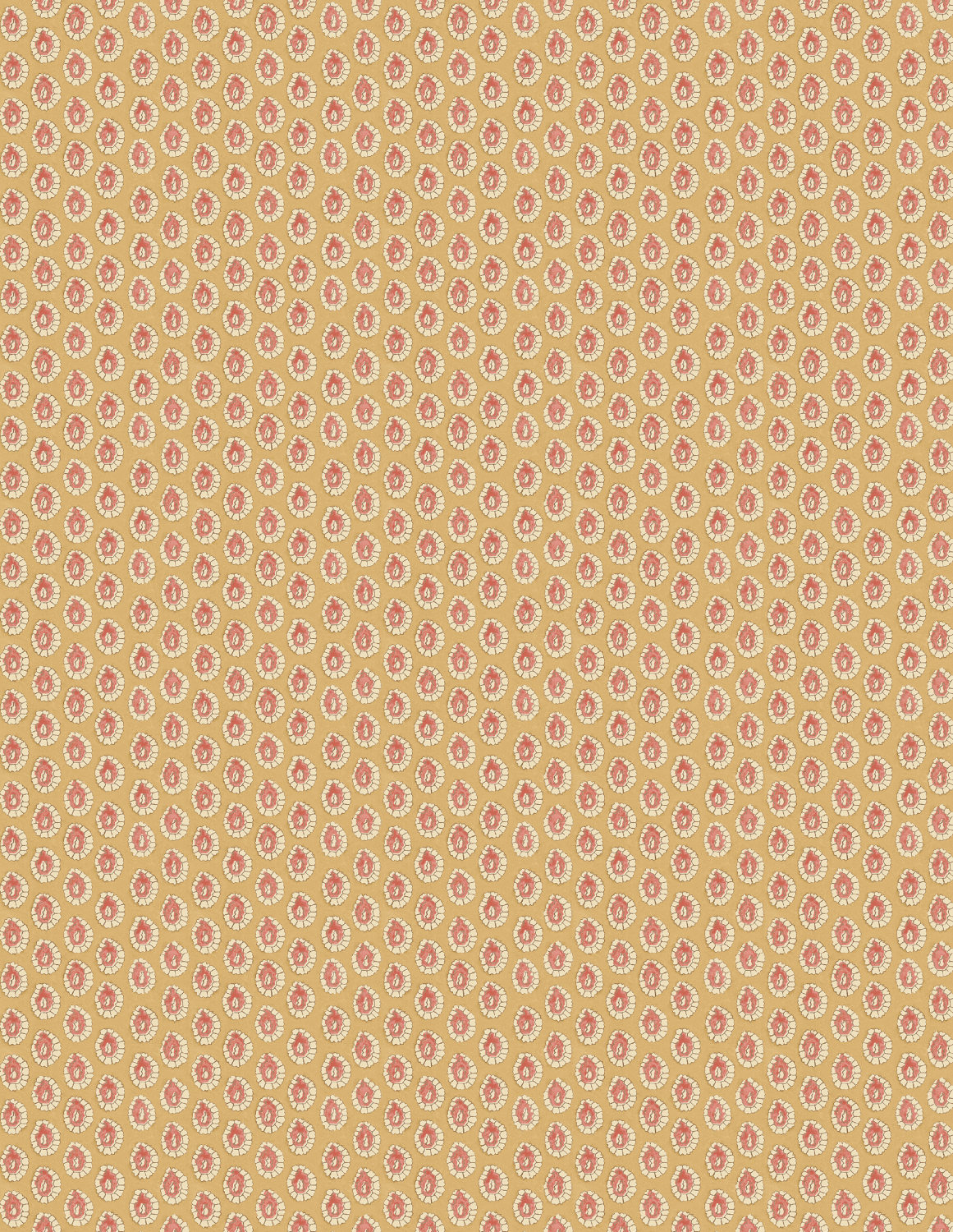Tapete Dotty - Ochre