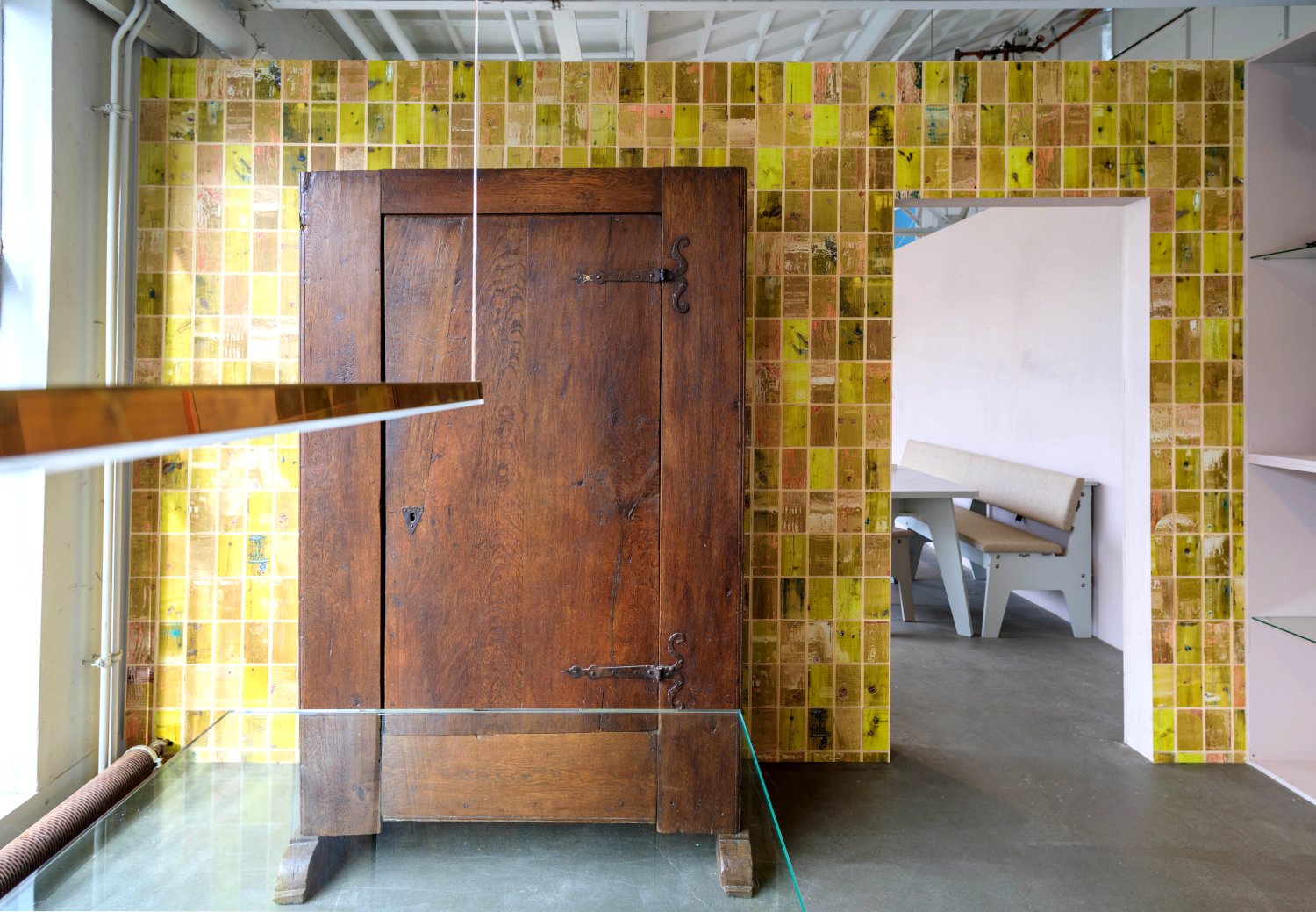 Tapete Waste Tiles - Yellow