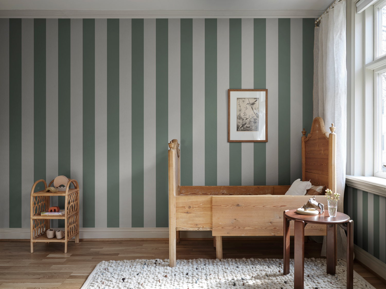 Tapete Magnus - Forest Green
