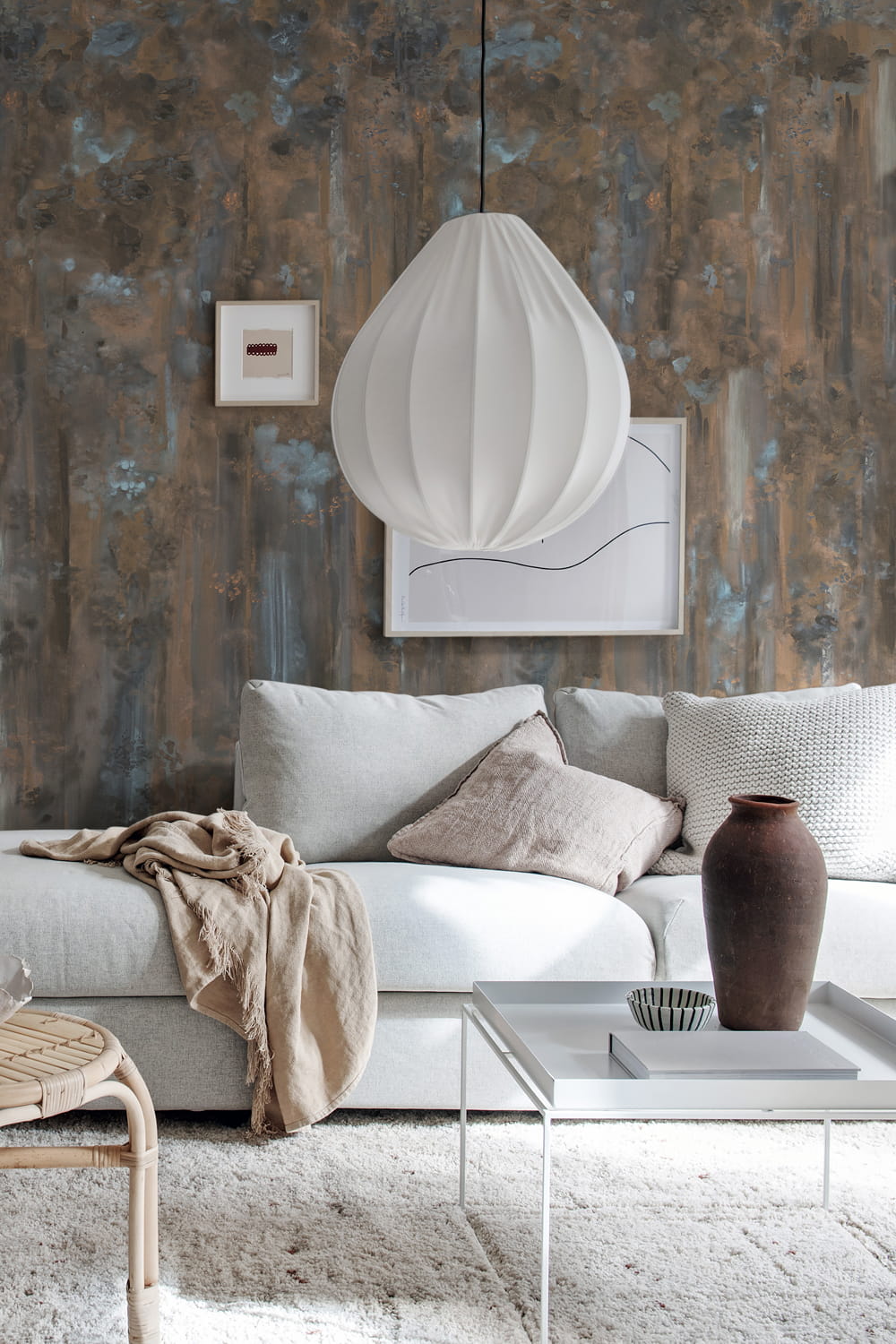Wandbild Deva - Rust