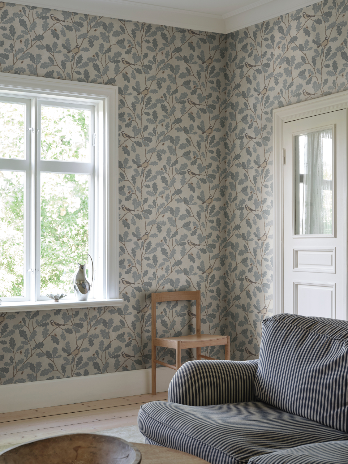 Wandbild Waldemar - Light Blue