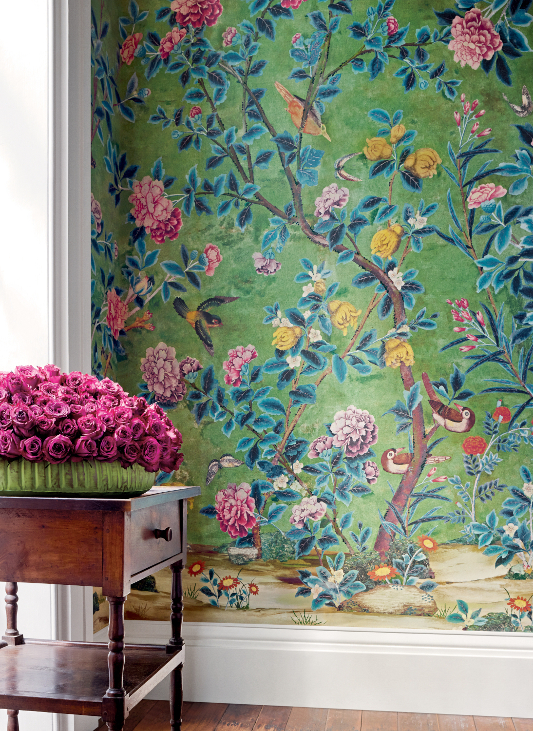 Wandbild Jardin Bloom - green