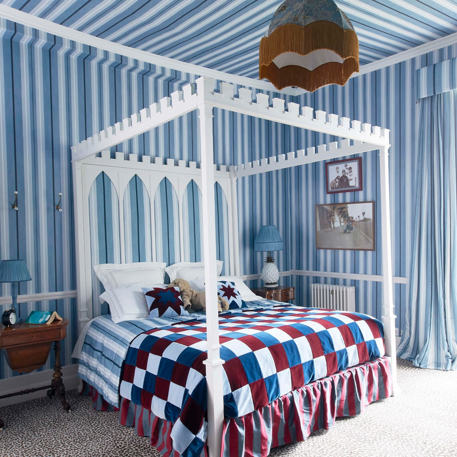 Tapete Lauriston Stripe - Sky