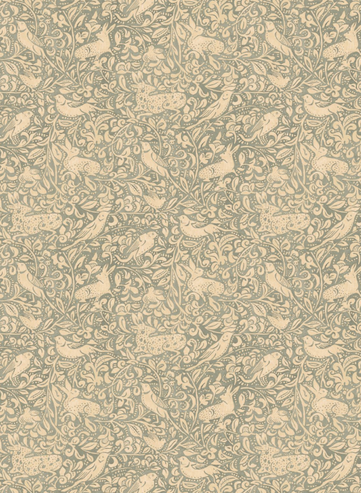 Tapete Hedgerow - Soft Teal