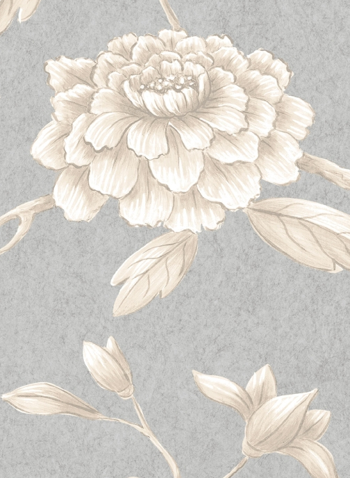 Tapete Jasper Peony - Smoke