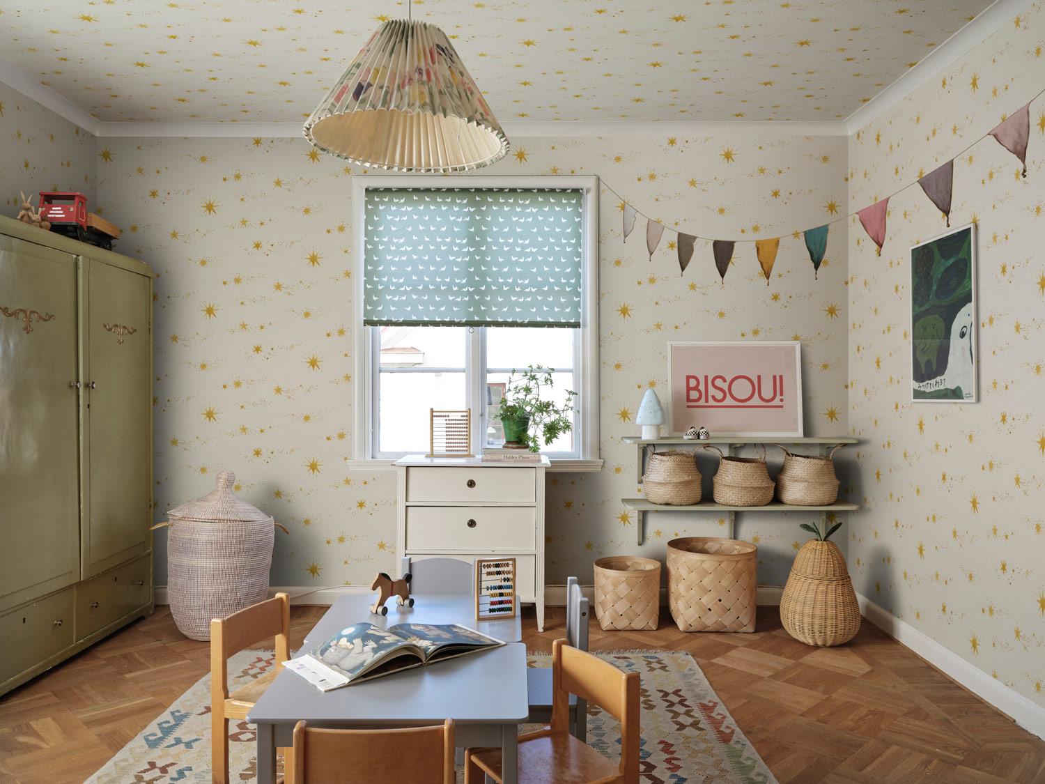 Wandbild Gillis - Yellow