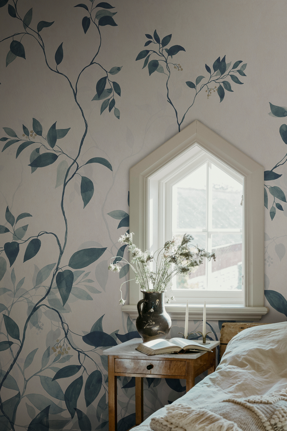 Wandbild Josefine - Blue