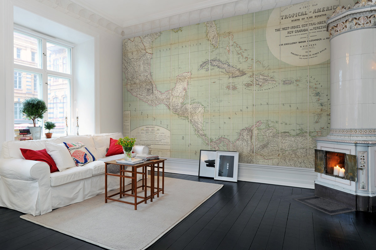 Wandbild Tropical America