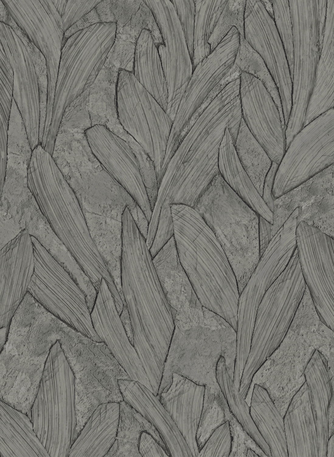 Tapete Piante - Deep Slate