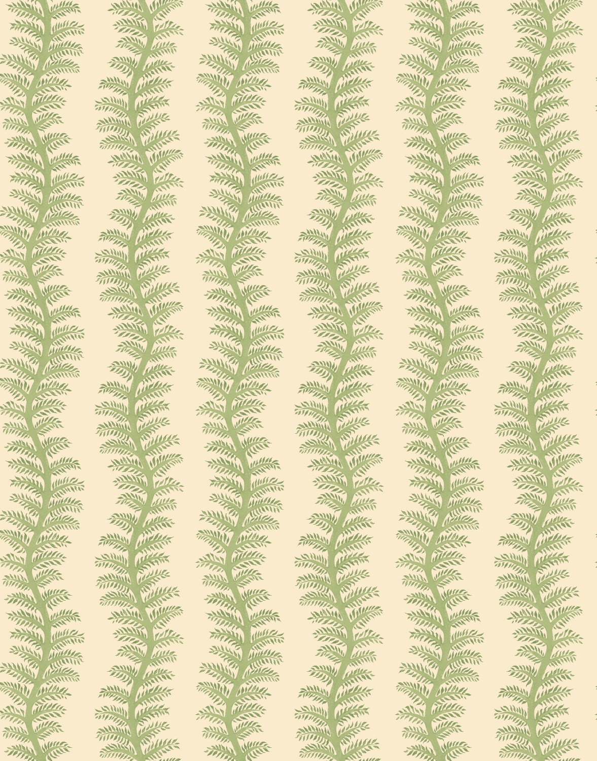 Tapete Tetbury Stripe - Leaf Green